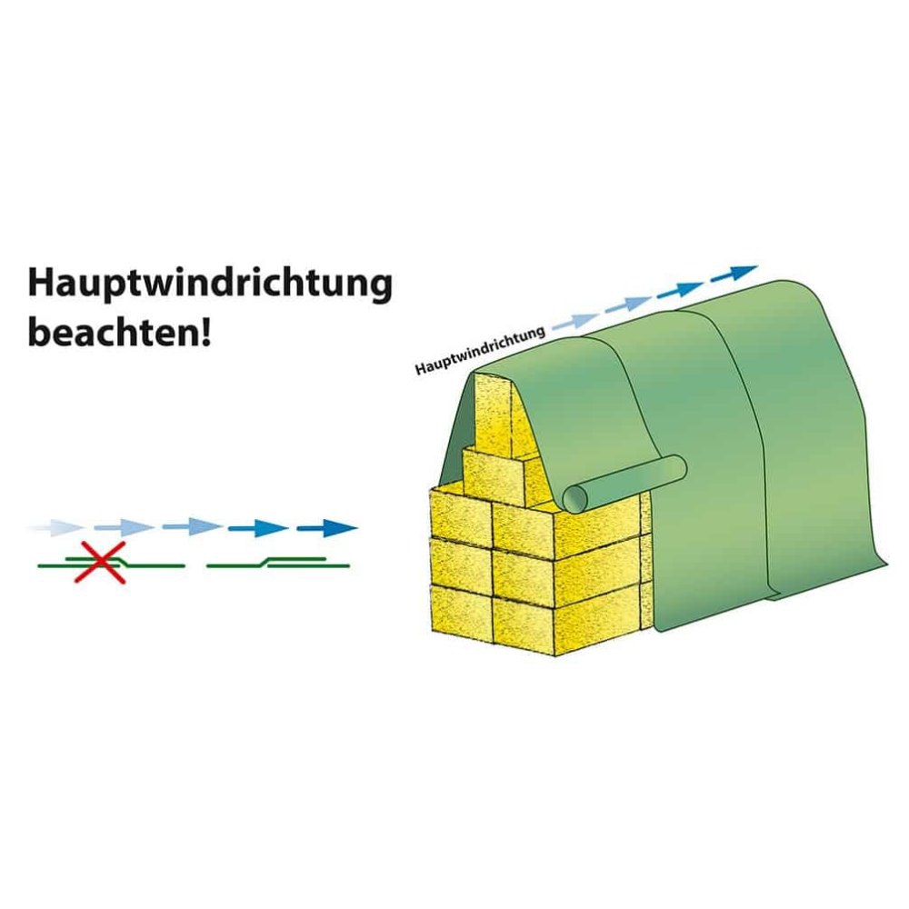 Strohvlies Schutzvliese 140g/m² 10,4m x 25m (260m²)