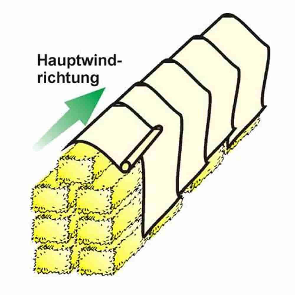 Strohvlies Schutzvliese 140g/m² 10,4m x 12,5m (130m²)