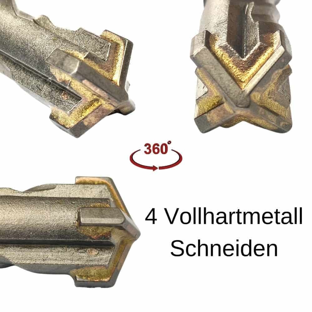 Hammerbohrer für SDS-PLUS 4-Schneider Ø 14,0mm x 160mm Länge