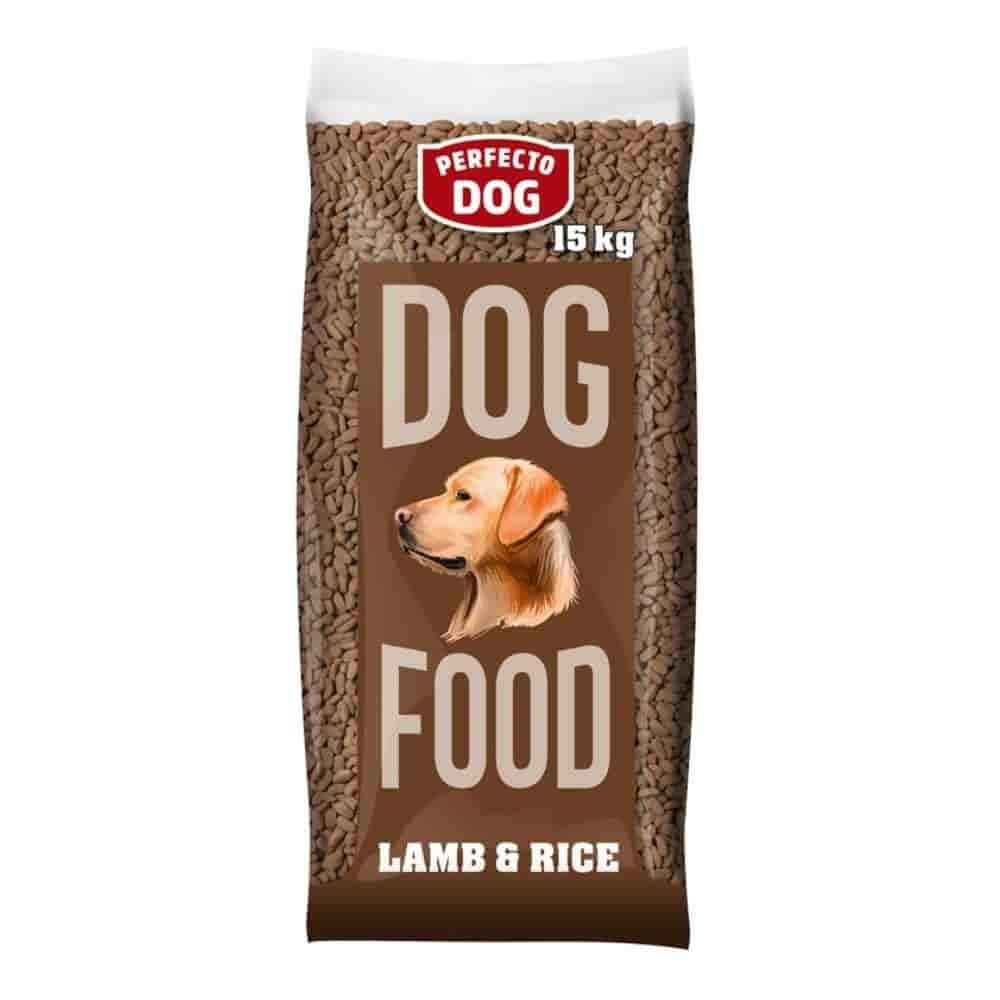 Trockenfutter für Hunde Perfecto Dog Lamm &amp; Reis 15kg