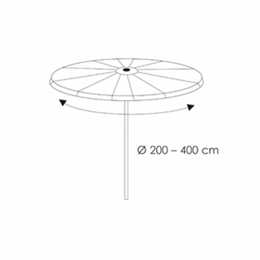 Schutzhülle Deluxe Ampelschirm,ca.64x250-0