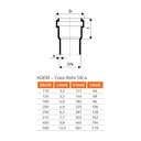 GA-Manschette an Guss DN/OD 110*-0