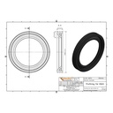 Profilring für KGUS DN/OD 200-1