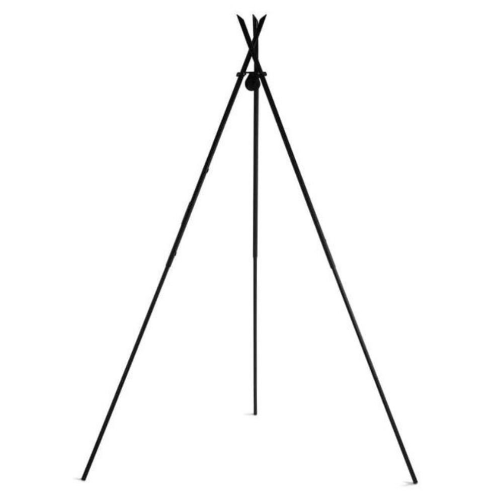 Schwenkgrill „TIPI“ 210 cm + Doppelrost 80 cm und 40 cm  aus Edelstahl-0