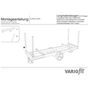 Langmaterialwagen mit 4 Rungen (PO)-0