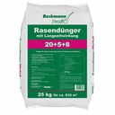 25 kg Rasendünger mit Langzeitwirkung 20+5+8 Beckmann f.ca. 830m²