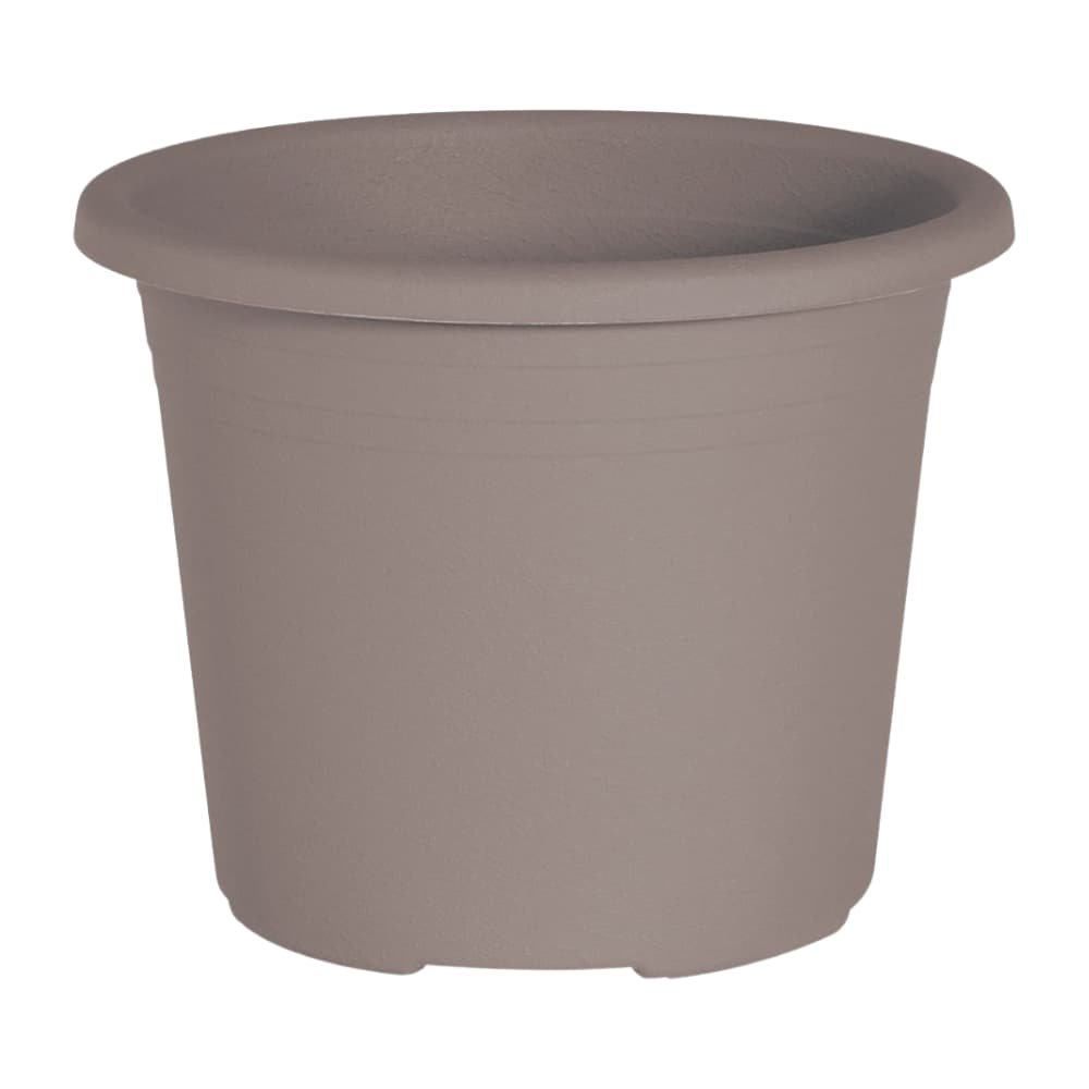 Blumentopf CYLINDRO ca. Ø 35 cm / 14,5 Liter - taupe