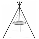 Schwenkgrill „TIPI“ 210 cm + Grillrost 60 cm aus Edelstahl