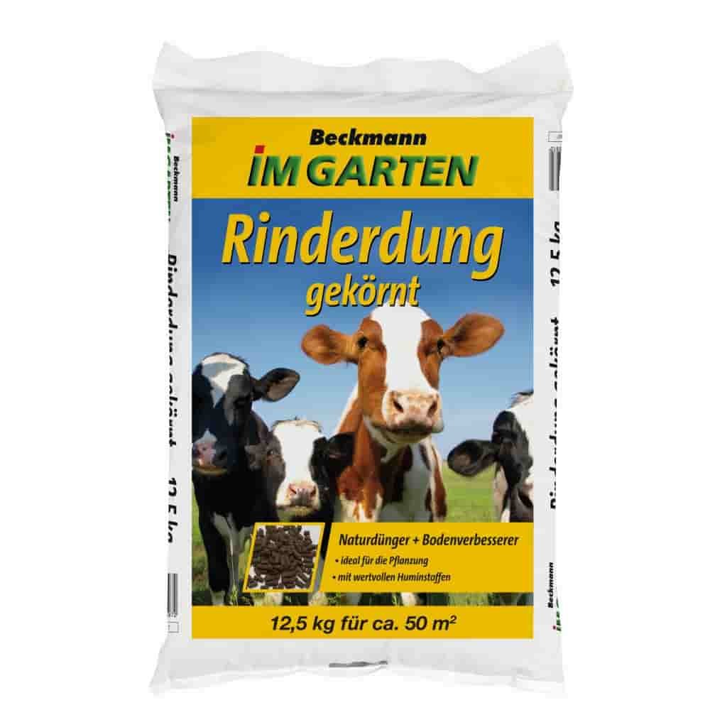 Rinderdung gekörnt 12,5 Kg BIO Anbau geeignet