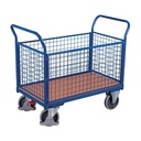 Drahtgitter Vierwandwagen 500 kg Typ XL + EasySTOP