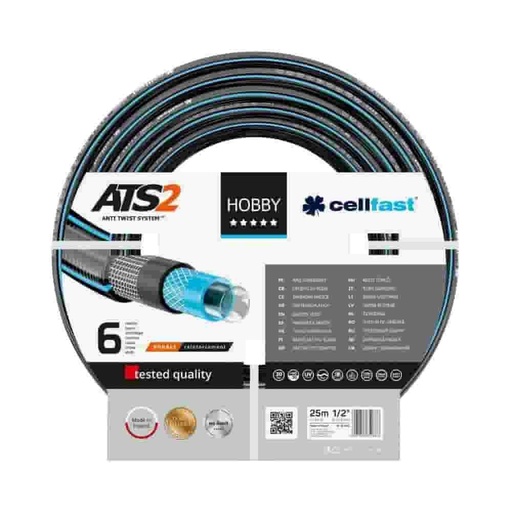 [BONI-16-200] Hobby 1/2"  25 Meter Schlauch