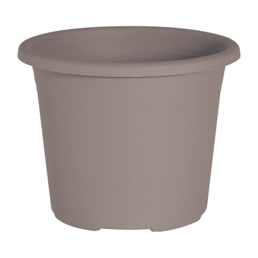 [BONI-42469-018] Blumentopf CYLINDRO ca. Ø 35 cm / 14,5 Liter - taupe