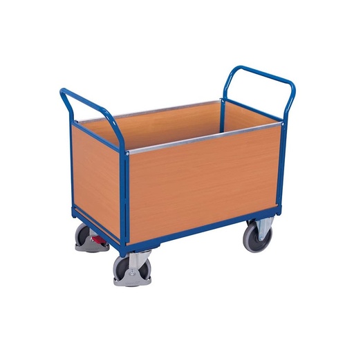 [BONI-sw-700.400] Vierwandwagen 500 kg Typ L + EasySTOP