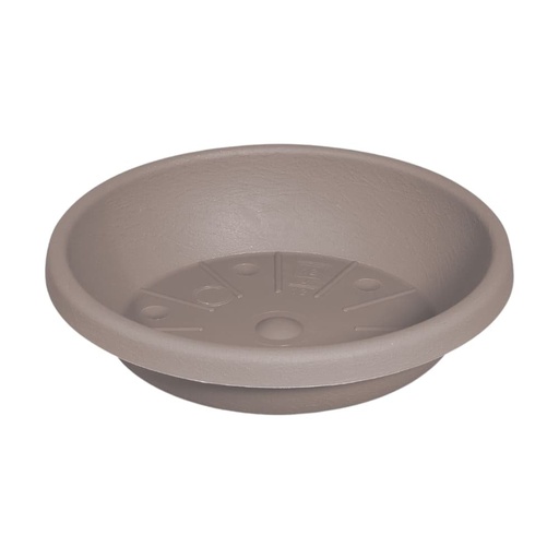 [BONI-42469-103] Blumentopfuntersetzer CYLINDRO ca. Ø 13 cm - taupe