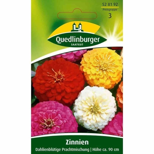 [BONI-528192] Zinnie, Dahlienblütige Prachtmischung