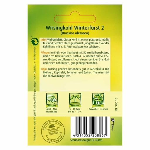 [BONI-441852] Wirsingkohl, Winterfürst 2