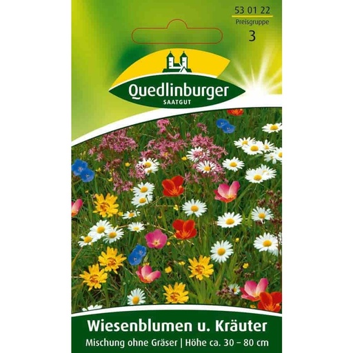 [BONI-530122] Wiesenblumen u. Kräuter, Mischung ohne Gräser