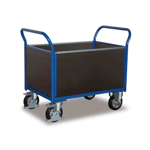 [BONI-sw-800.466] Vierwandwagen 1000 kg Typ XL + EasySTOP