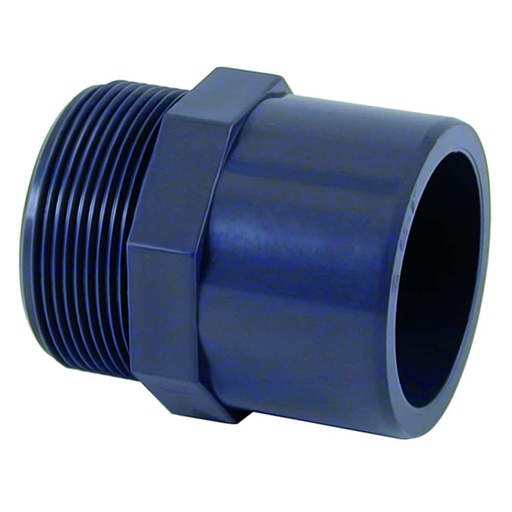 [BONI-02079K] PVC-U Übergang Muffe x AG 32-25mm x 1" PN10