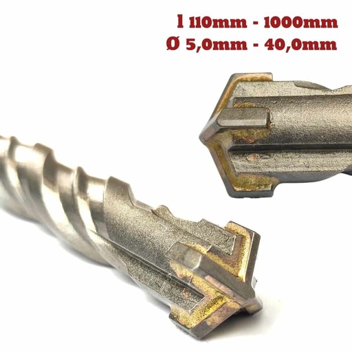 [BONI-42466] Hammerbohrer für SDS-PLUS und SDS-MAX 4-Schneider