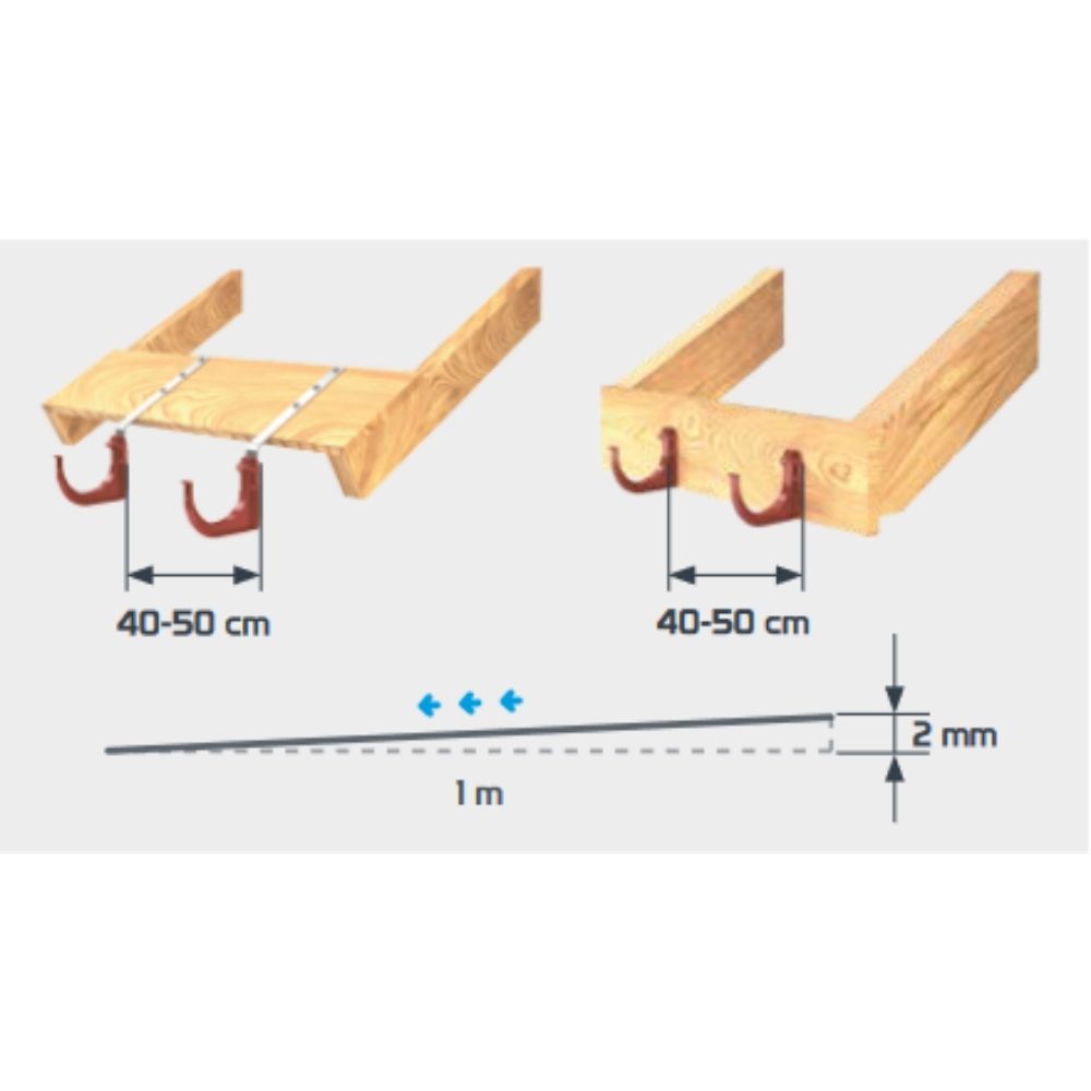 Bogen 67,5° graphit System 63-6