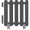 Schraubfitting T-Stück 26 x 3 - 1" AG - 26 x 3-8